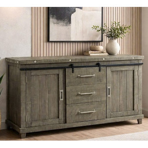 VH1854 : Tủ Rượu, Ti Vi, Tủ Bếp, Chén Dĩa - Cánh Cửa Lùa Gỗ